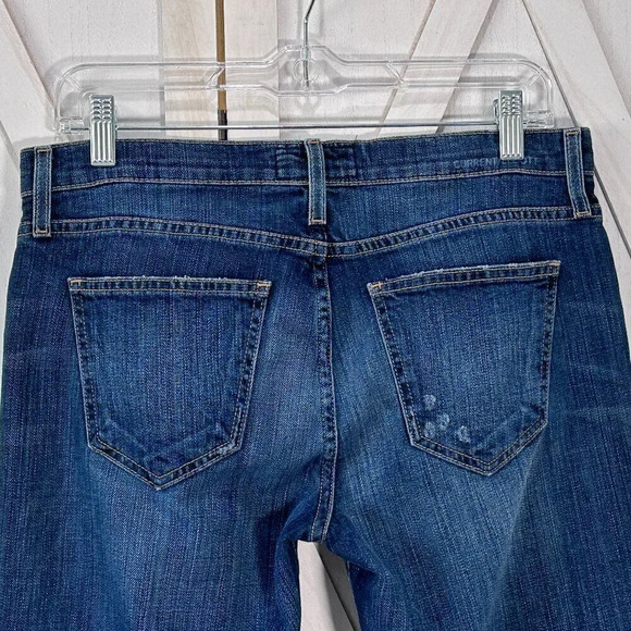 Current/Elliot The Cropped Straight Raw Hem Jeans - Picture 8 of 10